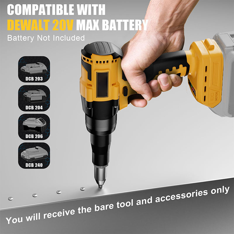 Sakerplus Brushless Rivet Gun Tool for Rivets